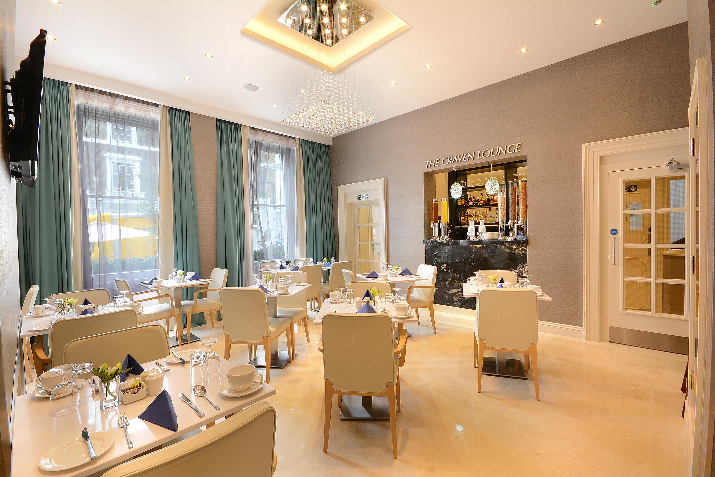 ホテル パーク グランド ロンドン ランカスター ゲート エクステリア 写真 The restaurant at the hotel
